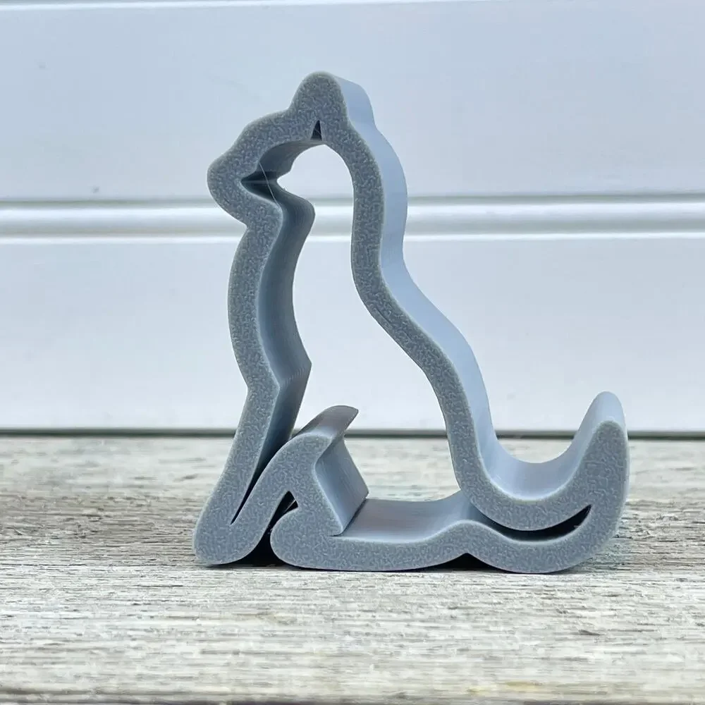 Cat Phone Stand, Kitty Phone Holder, Smartphone Holder